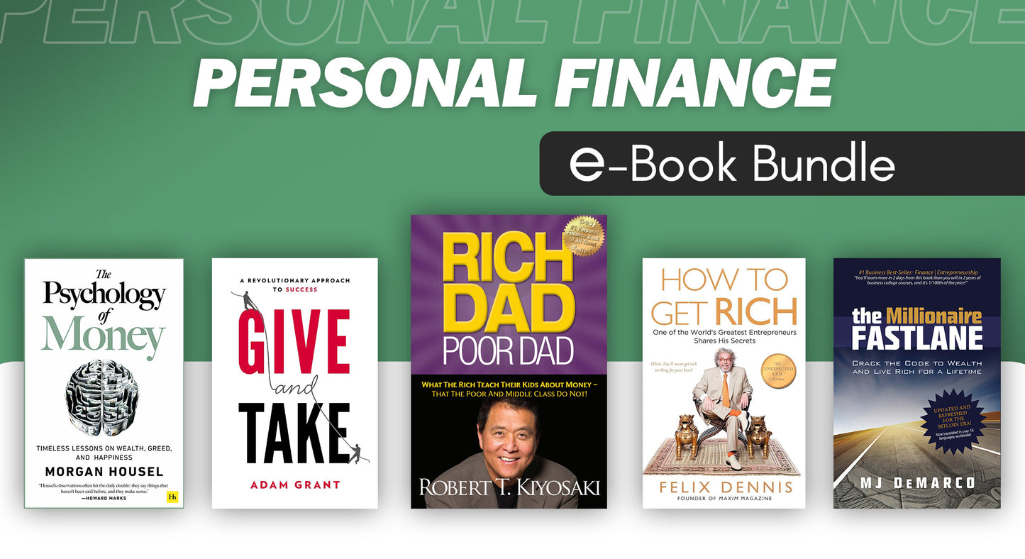 Personal Finance E-books Bundle: Build Wealth and Master Money